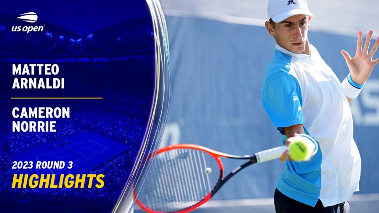 Who is this other Matteo from Italy making waves at the 2023 US Open—Matteo Arnaldi? - Official Site of the 2023 US Open Tennis Championships