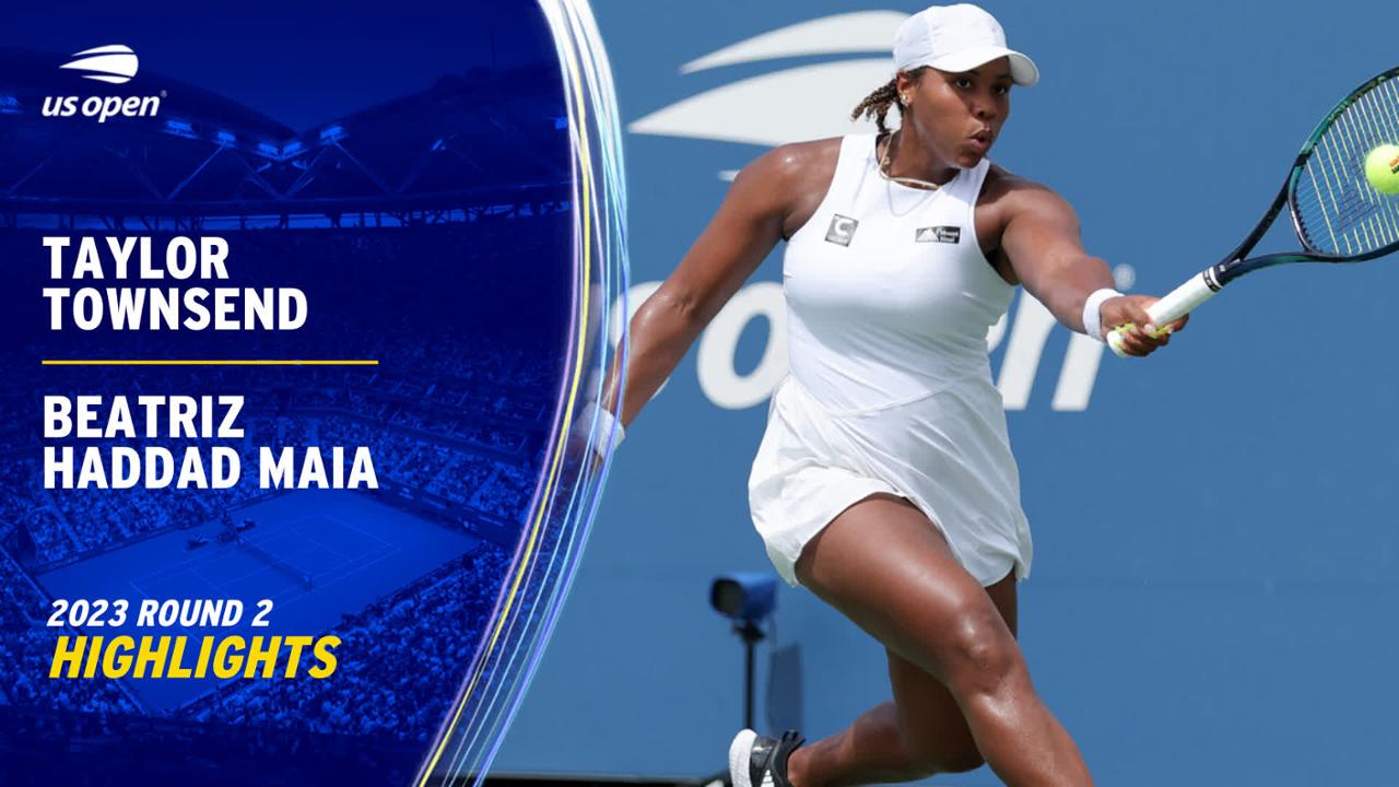 Taylor Townsend beats Beatriz Haddad Maia in US Open Round 2 - Official  Site of the 2024 US Open Tennis Championships - A USTA Event