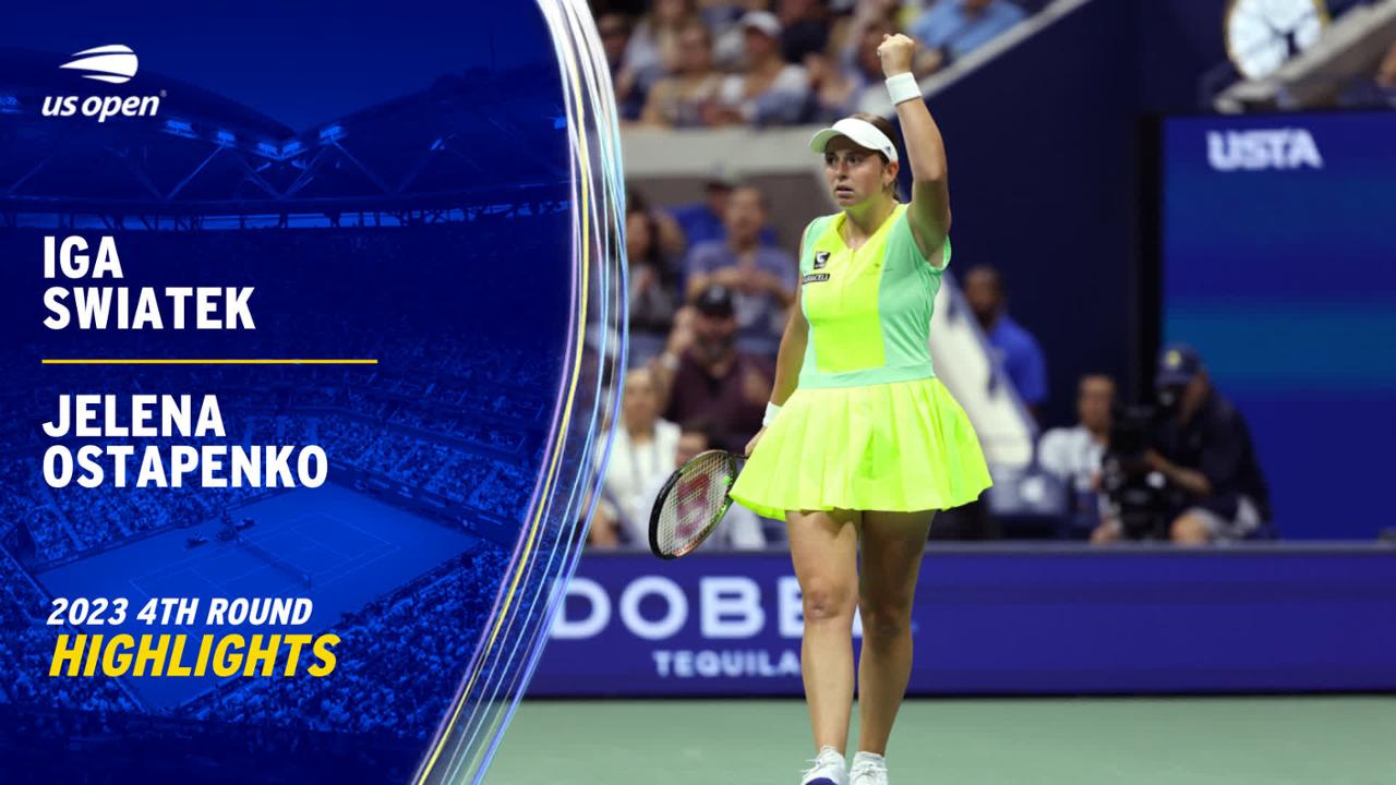 Jelena Ostapenko dethrones defending champ Iga Swiatek at the 2023 US Open - Official Site of the 2023 US Open Tennis Championships