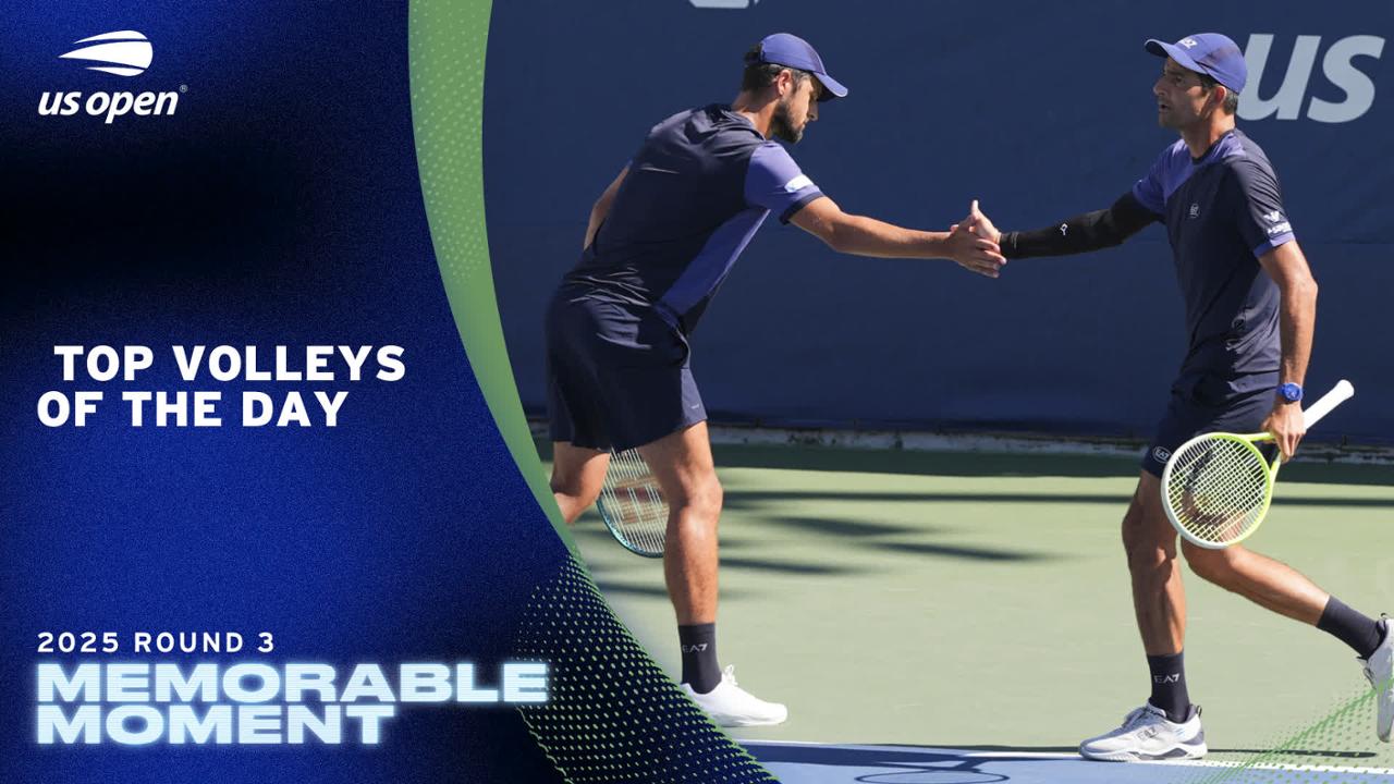 Top Volleys of the Day, Round 3 - US Open Highlights & Features ...