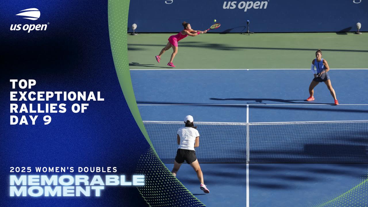 Top Exceptional Rallies of Day 9 - US Open Highlights & Features ...
