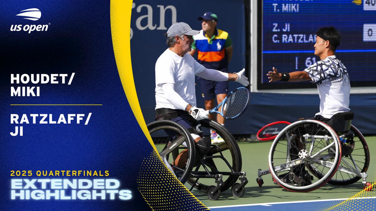 Houdet/Miki vs. Ratzlaff/Ji Wheelchair Doubles Extended Highlights ...