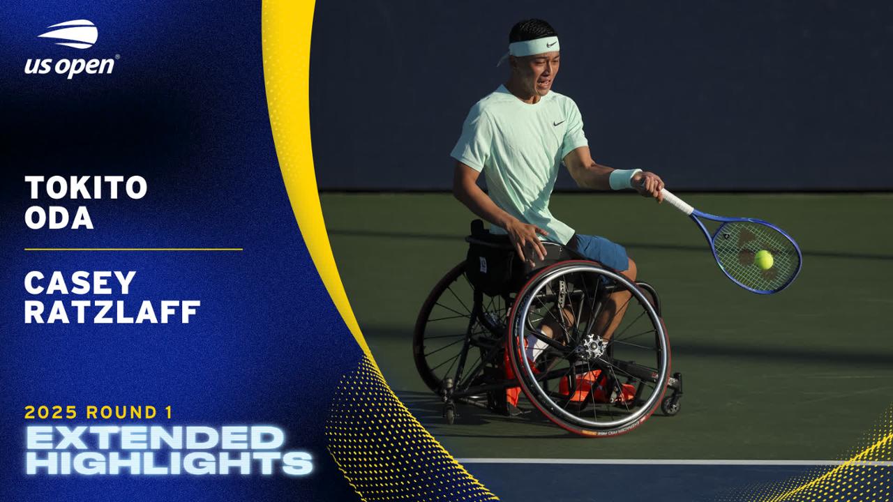 Oda vs. Ratzlaff Wheelchair Singles Extended Highlights, Round 1 - US ...