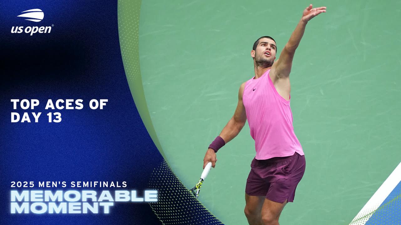 Top Aces, Day 13, Semifinals - US Open Highlights & Features | Official ...