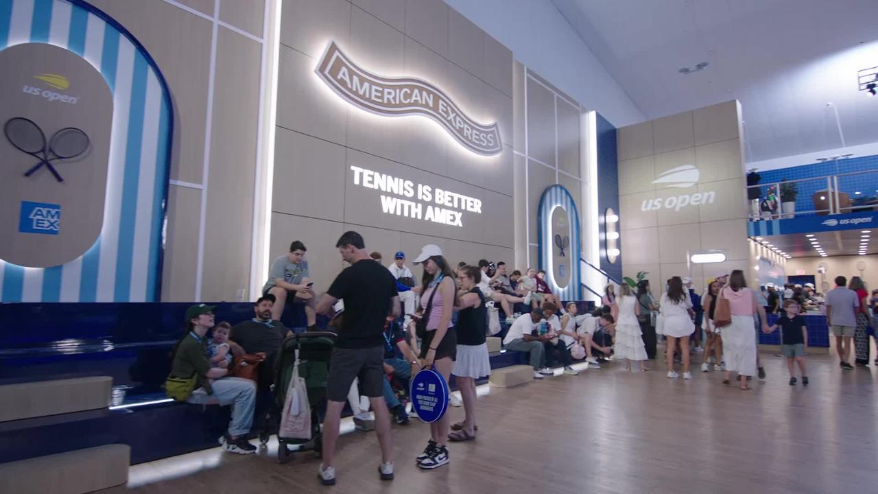 Fun in full swing at the American Express Fan Experience at the 2025 US ...