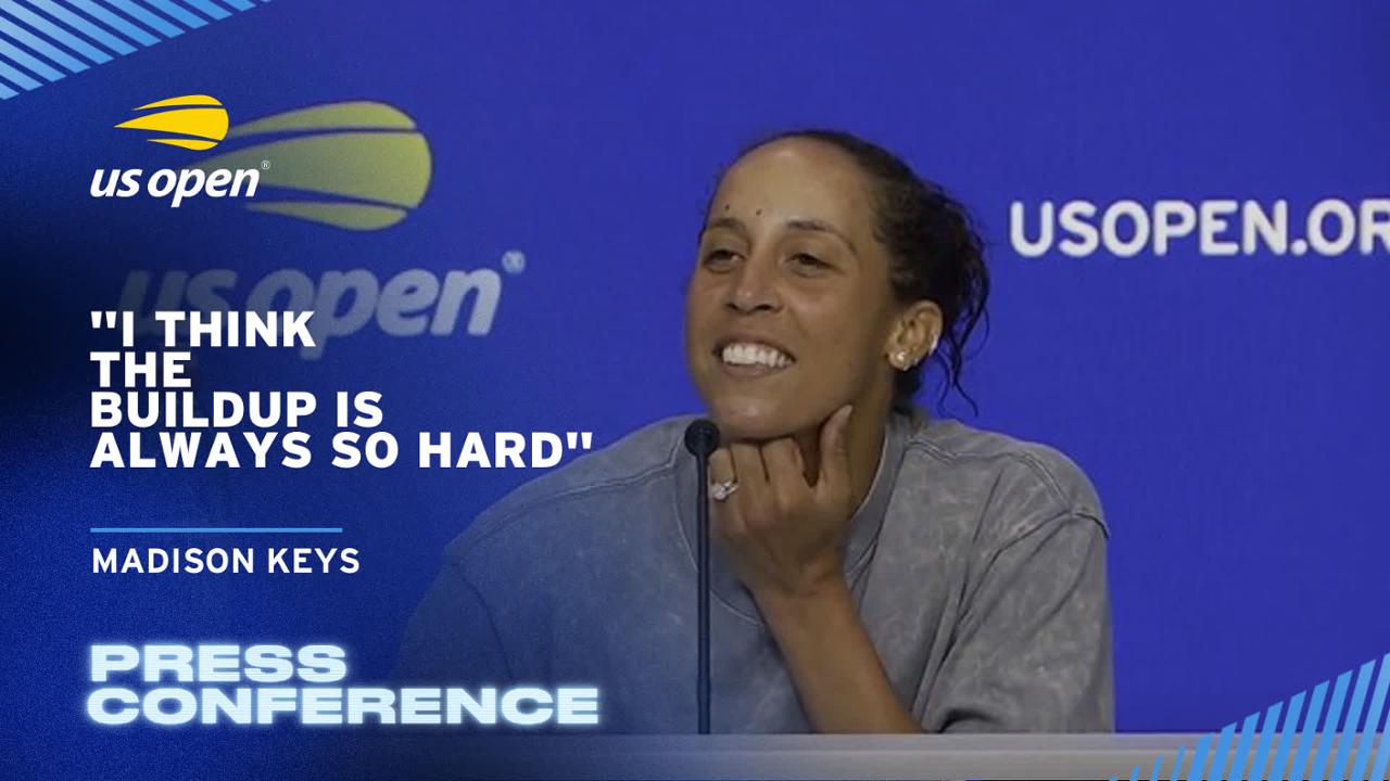 Madison Keys, Press Conference Round 1 - US Open Highlights & Features ...