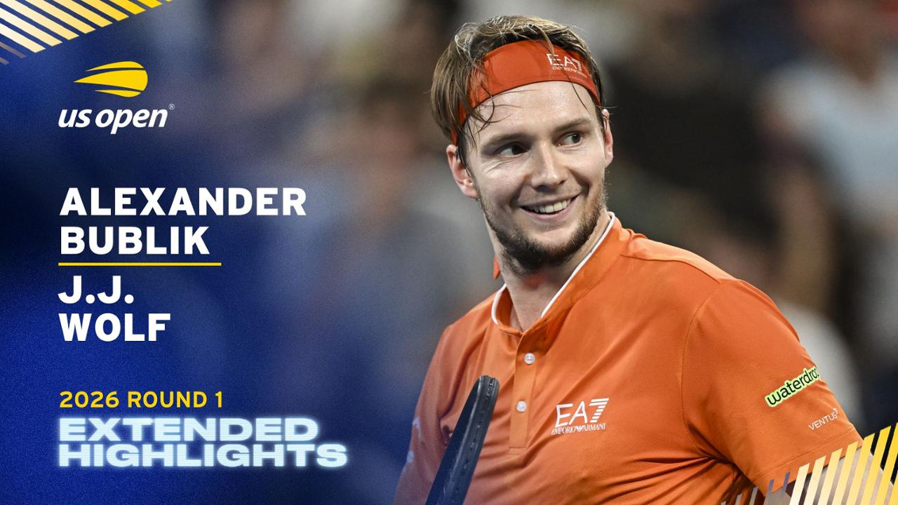 Bublik vs. Wolf Extended Highlights, 2026 Round 1 - US Open Highlights ...