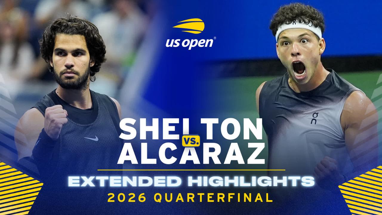 Shelton vs. Alcaraz Extended Highlights, 2026 Quarterfinal - US Open ...