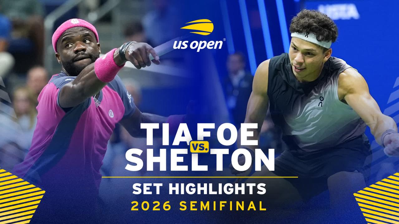 Tiafoe vs. Shelton | 2026 Semifinal, Set 4 - US Open Highlights ...
